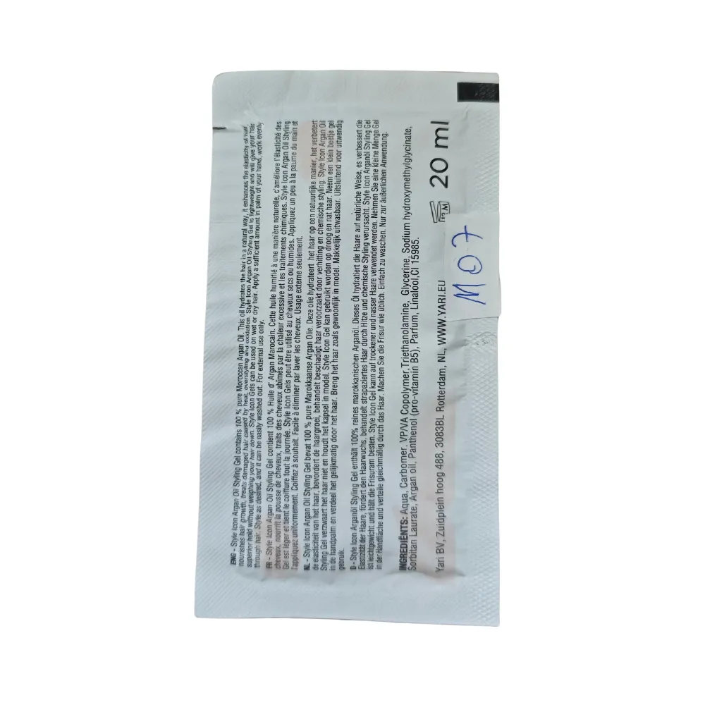 Muestra Style-X Icon Aceite Argan Styling Gel 20ml - 1